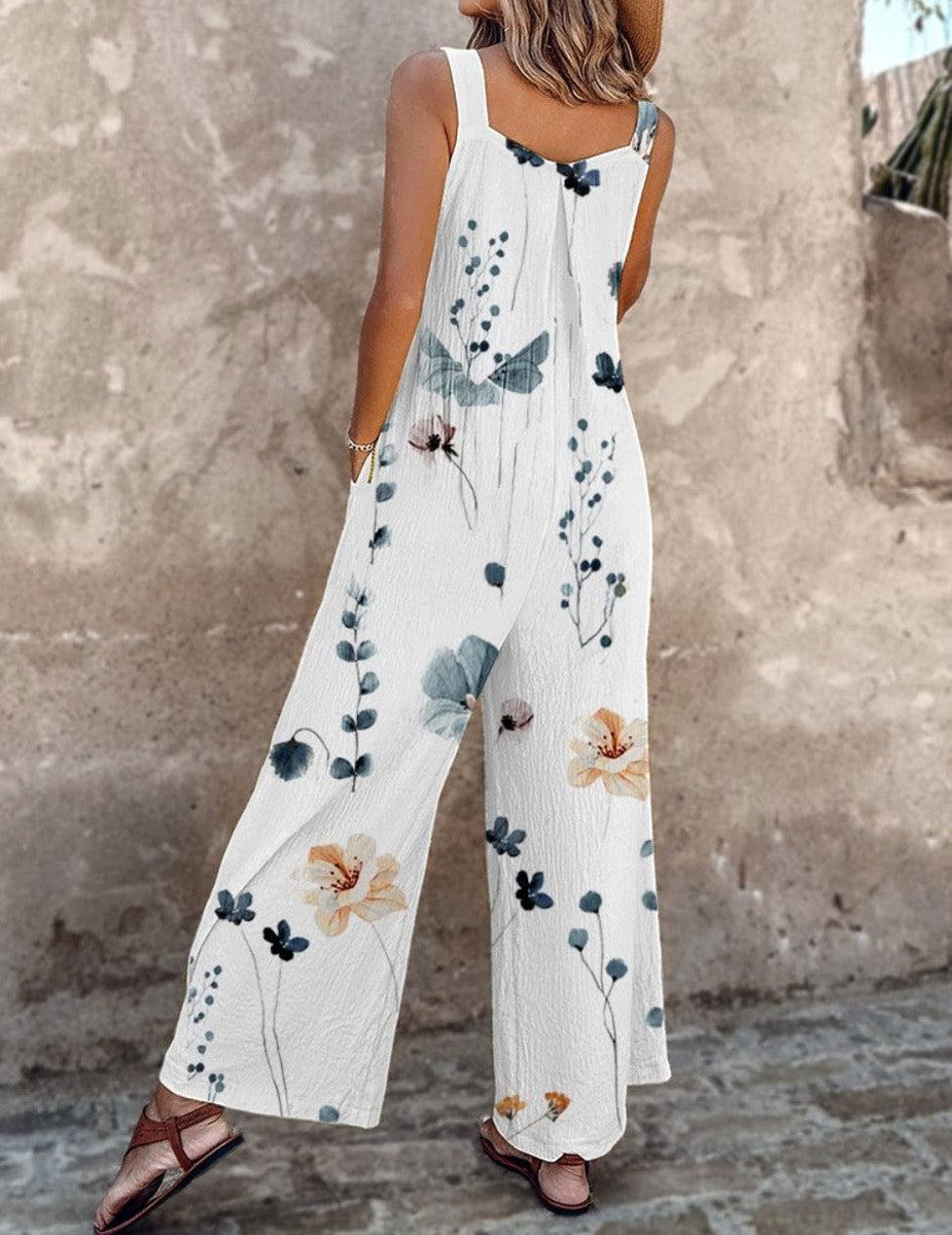 Isabella | Relaxed Dungaree Jumpsuit