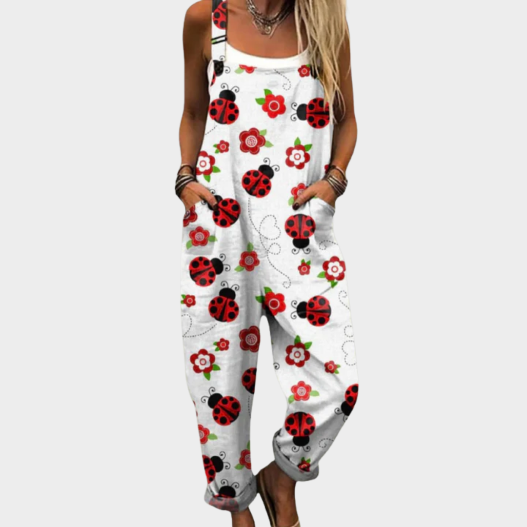 Robyn | Relaxed Dungaree Jumpsuit