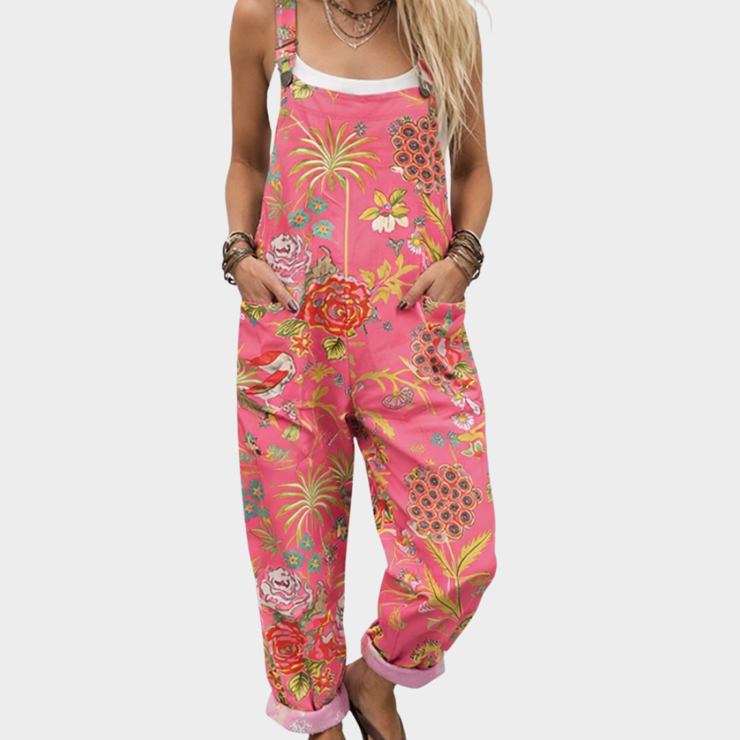 Matilda | Relaxed Dungaree Jumpsuit