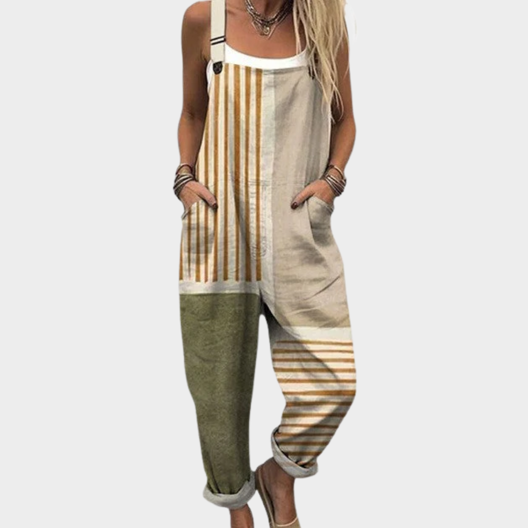 Maeve | Relaxed Dungaree Jumpsuit