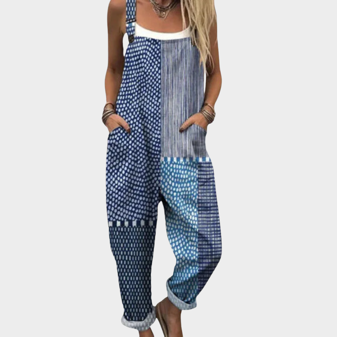 BRENDA™ | Comfortable Printed Overalls