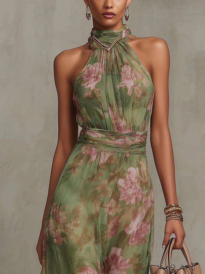 Livia – Elegant Floral Maxi Dress