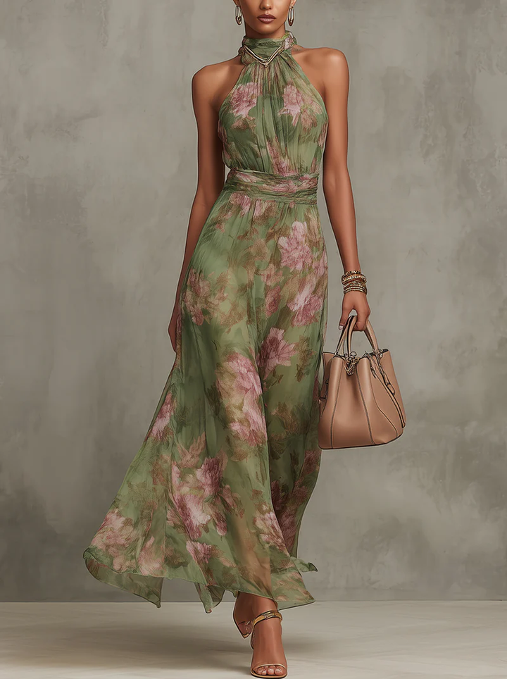 Livia – Elegant Floral Maxi Dress